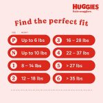 Baby Diapers Size Newborn (up to 10 lbs), 76ct, Huggies Little Snugglers - Image 8